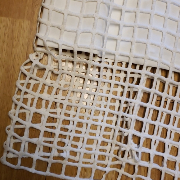 JOA lattice cage skirted dress sz large - Picture 3 of 4